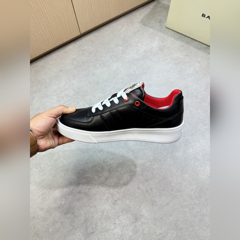 [ BALLY]巴利 -高端品質 原單·休閑運動鞋 -鞋面：進口 納帕小牛皮、鞋