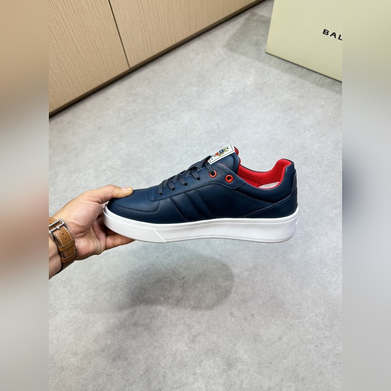 [ BALLY]巴利 -高端品質 原單·休閑運動鞋 -鞋面：進口 納帕小牛皮、鞋