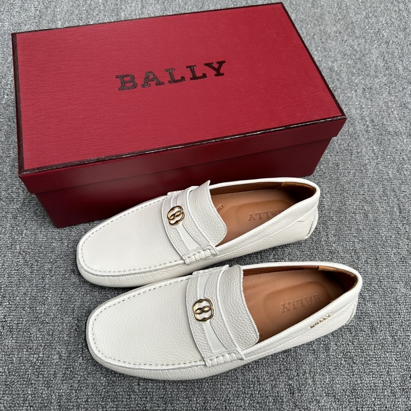 BALLY巴利新爆款PAIPEL春夏一腳蹬男鞋 領先專櫃 獨特的品牌標志設計 時