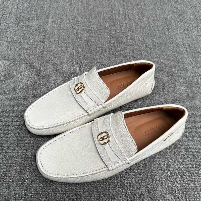 BALLY巴利新爆款PAIPEL春夏一腳蹬男鞋 領先專櫃 獨特的品牌標志設計 時