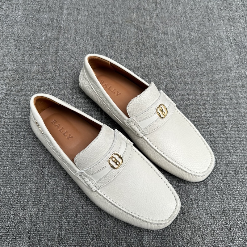 BALLY巴利新爆款PAIPEL春夏一腳蹬男鞋 領先專櫃 獨特的品牌標志設計 時