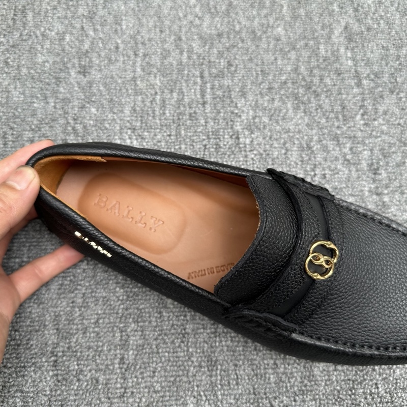 BALLY巴利新爆款PAIPEL春夏一腳蹬男鞋 領(lǐng)先專櫃 獨(dú)特的品牌標(biāo)志設(shè)計(jì) 時(shí)