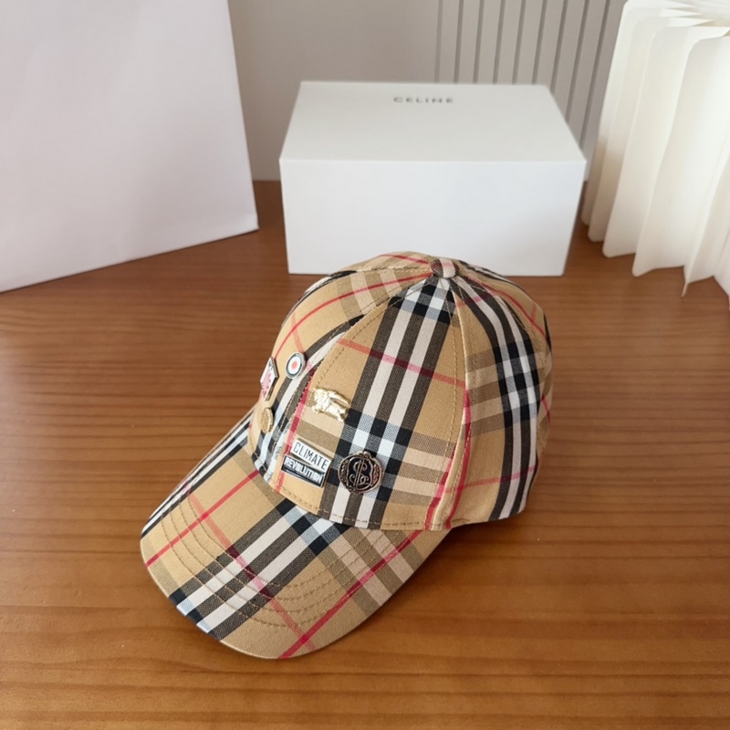 博柏利Burberry 經典火爆單品經典棒球帽 質量超級 帽子漁夫帽棒球帽針織帽