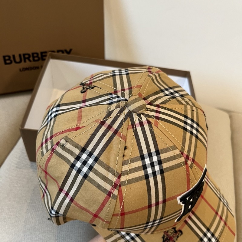 BURBERRY巴寶利早春新款棒球帽，簡約尚時風，男女同款！高質品，尊享品質感！
