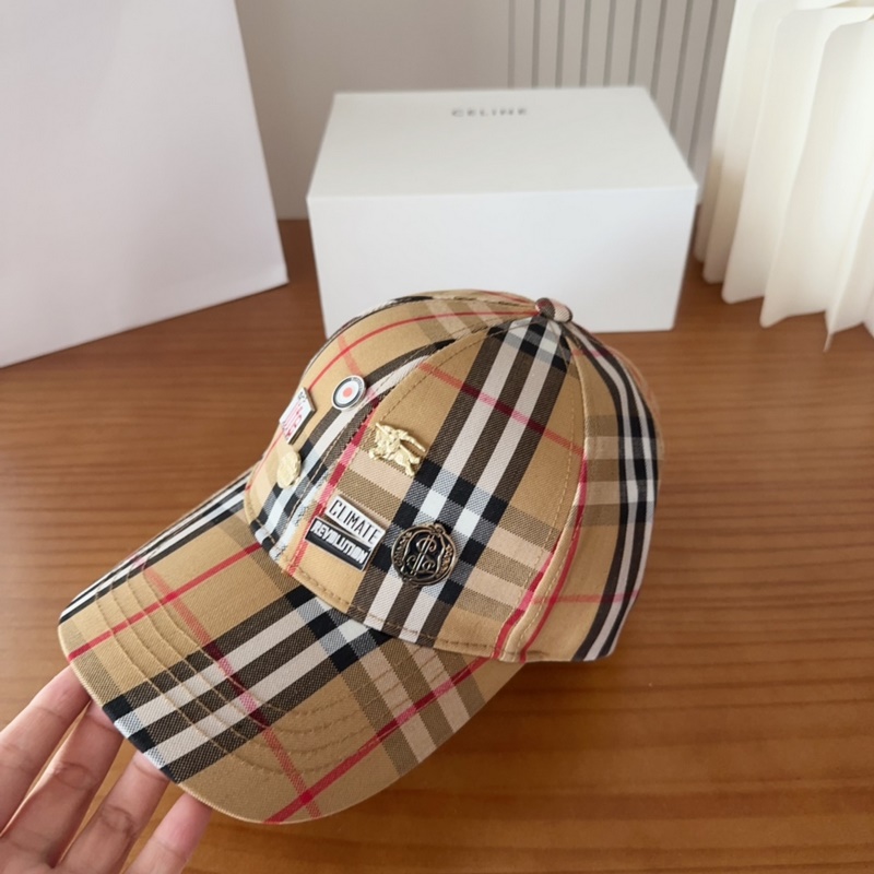博柏利Burberry 經典火爆單品經典棒球帽 質量超級
