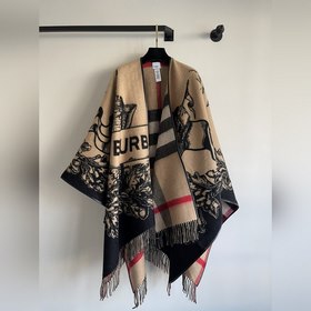 原單burberry最新款騎士戰(zhàn)馬雙面提花披肩鬥篷 經(jīng)典中的經(jīng)典. 這批原單全包