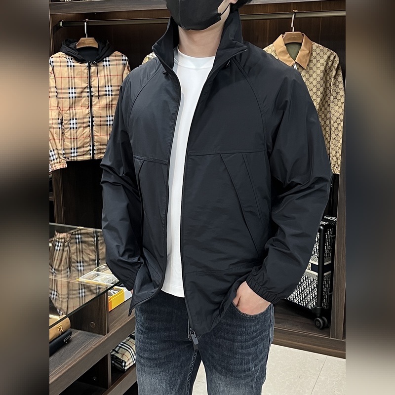 Burberry 2026ss早秋新款發布 巴寶莉立領夾克外套，秋季爆款夾薄棉夾