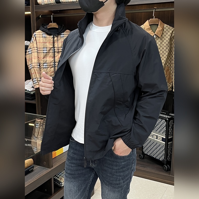 Burberry 2026ss早秋新款發布 巴寶莉立領夾克外套，秋季爆款夾薄棉夾