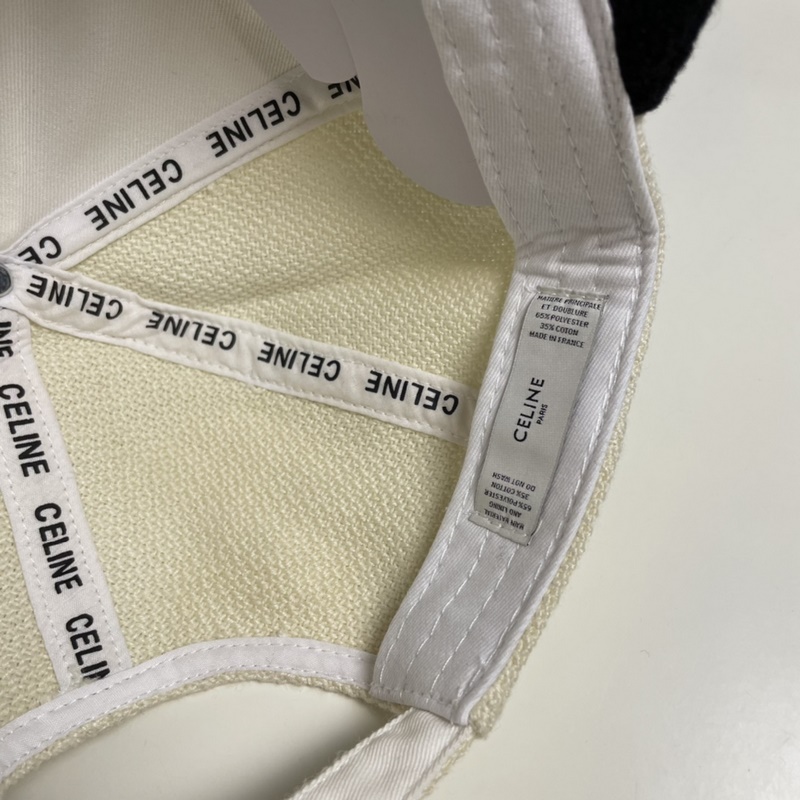 CELINE·賽琳 新款C字母繡花棒球帽 頂級版本 購入正品打版，帽型完全按照