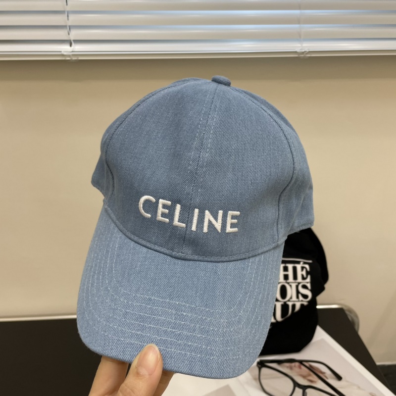 牛仔CELINE·賽琳 新款凱旋門繡花棒球帽 頂級版本 購入正品打版，帽型完全