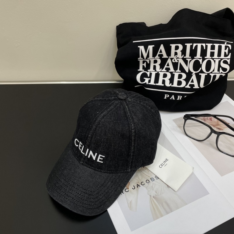CELINE·賽琳 新款凱旋門繡花棒球帽 頂級版本 購入正品打版，帽型完全按照