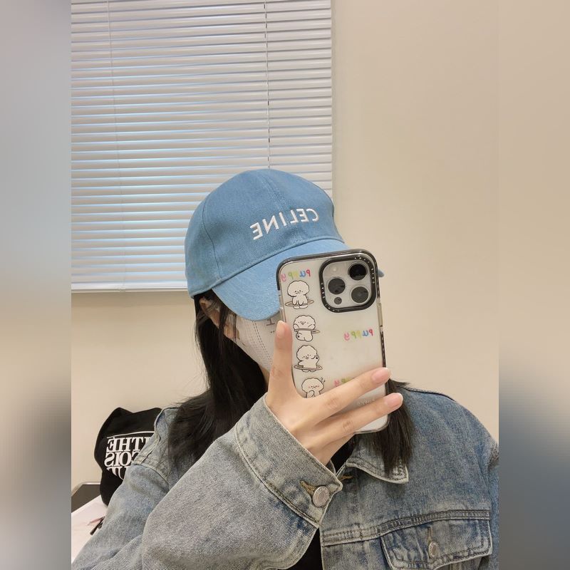 CELINE·賽琳 新款凱旋門繡花棒球帽 頂級(jí)版本 購入正品打版，帽型完全按照