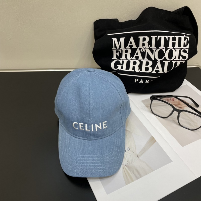 CELINE·賽琳 新款凱旋門繡花棒球帽 頂級(jí)版本 購入正品打版，帽型完全按照