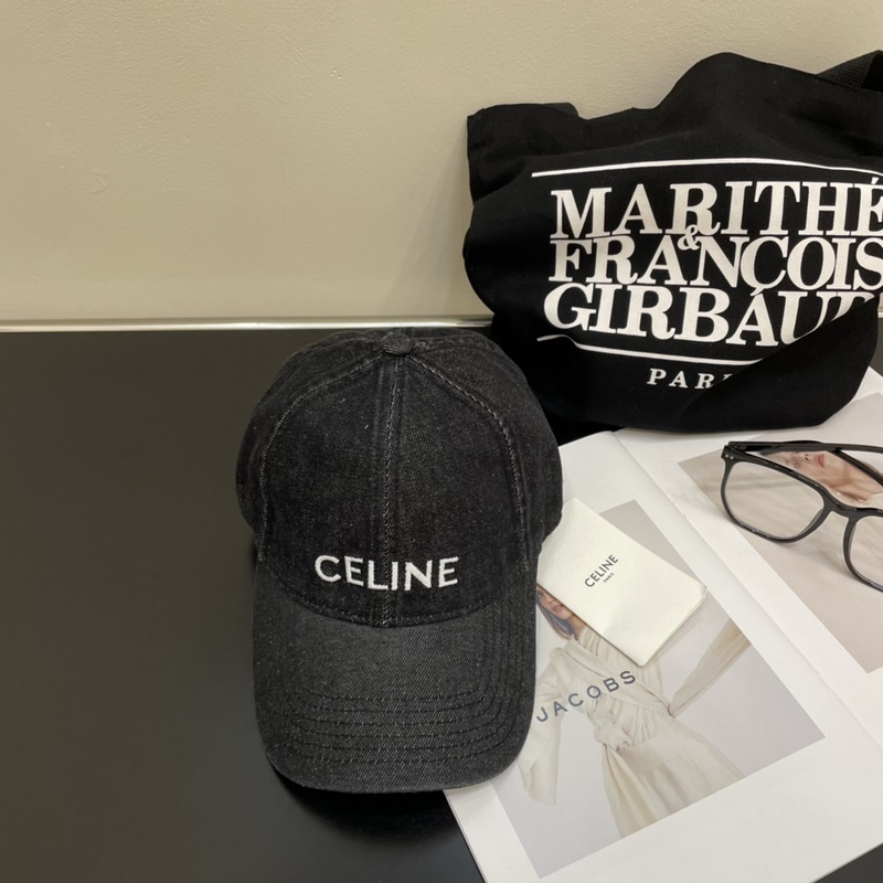 CELINE·賽琳 新款凱旋門繡花棒球帽 頂級版本 購入正品打版，帽型完全按照