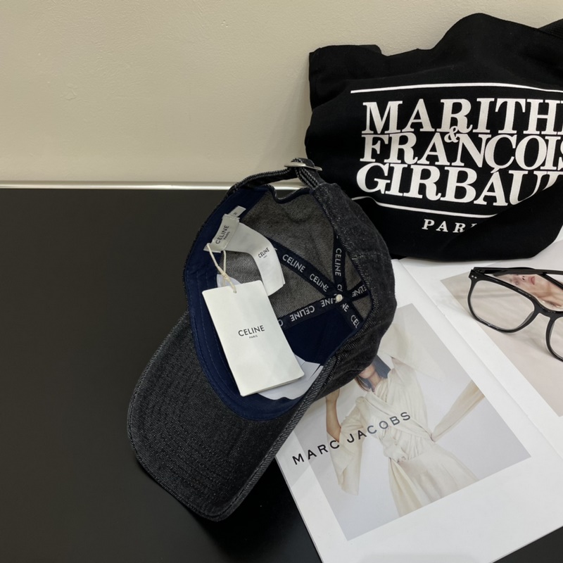 CELINE·賽琳 新款凱旋門繡花棒球帽 頂級版本 購入正品打版，帽型完全按照