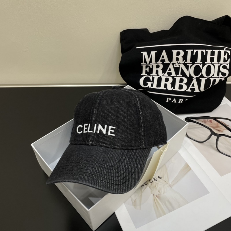 CELINE·賽琳 新款凱旋門繡花棒球帽 頂級版本 購入正品打版，帽型完全按照