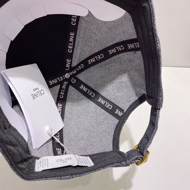 深藍(lán)牛仔CELINE·賽琳 2026ss新款凱旋門繡花棒球帽 頂級(jí)版本 購(gòu)入正