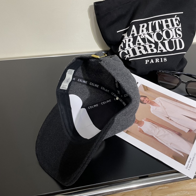 CELINE·賽琳 2026ss新款C字母繡花棒球帽 頂級版本 購入正品打版，