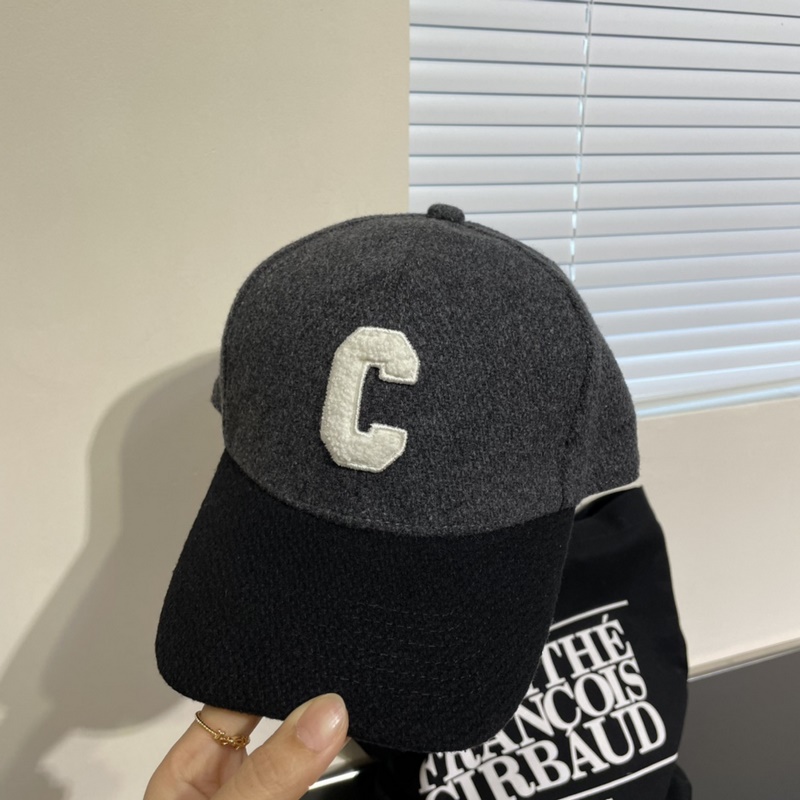 CELINE·賽琳 2026ss新款C字母繡花棒球帽 頂級版本 購入正品打版，