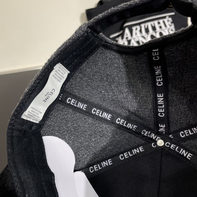 CELINE·賽琳 2026ss新款C字母繡花棒球帽 頂級版本 購入正品打版，