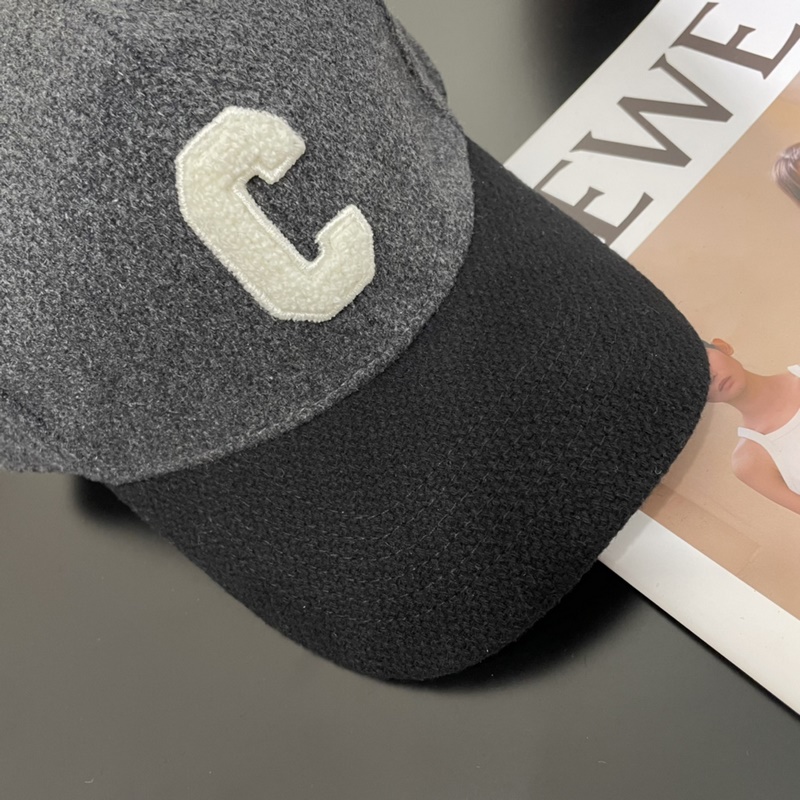 CELINE·賽琳 2026ss新款C字母繡花棒球帽 頂級版本 購入正品打版，
