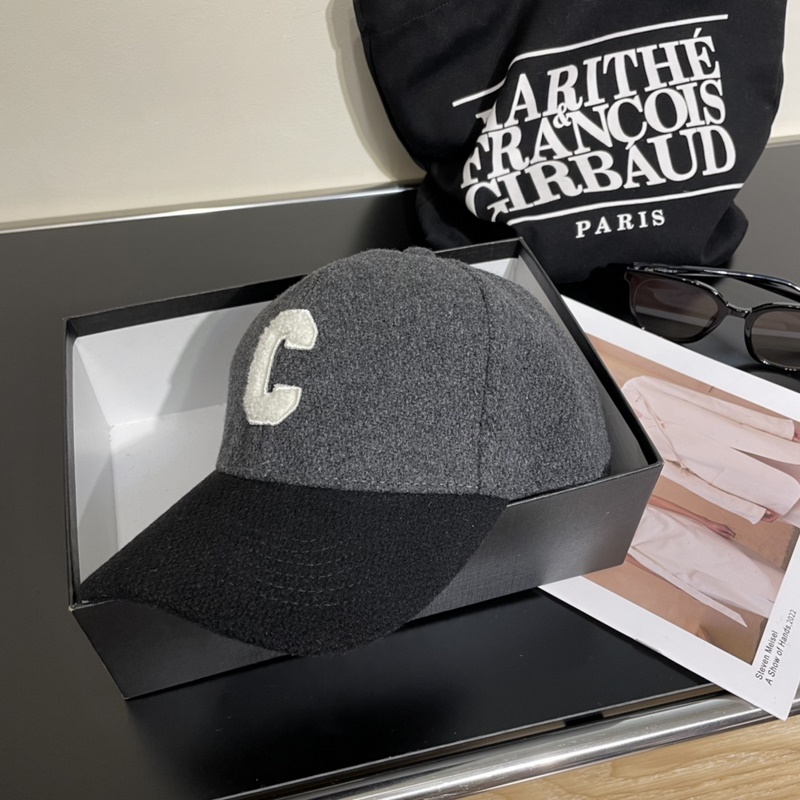 CELINE·賽琳 2026ss新款C字母繡花棒球帽 頂級版本 購入正品打版，