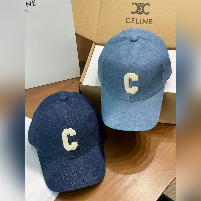 Celine 牛仔棒球帽必須給你們好好安利一下 首先看這材質，選用的牛仔面料質感
