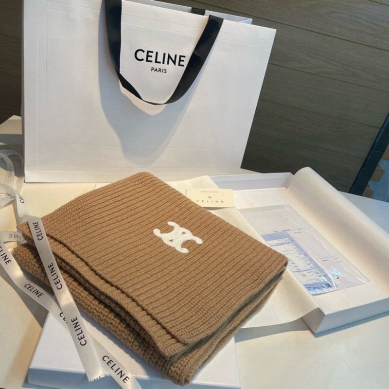 CELINE· 賽琳經典羊絨圍巾 來個硬貨.麻溜的安排上.純正出口 原訂單已經交