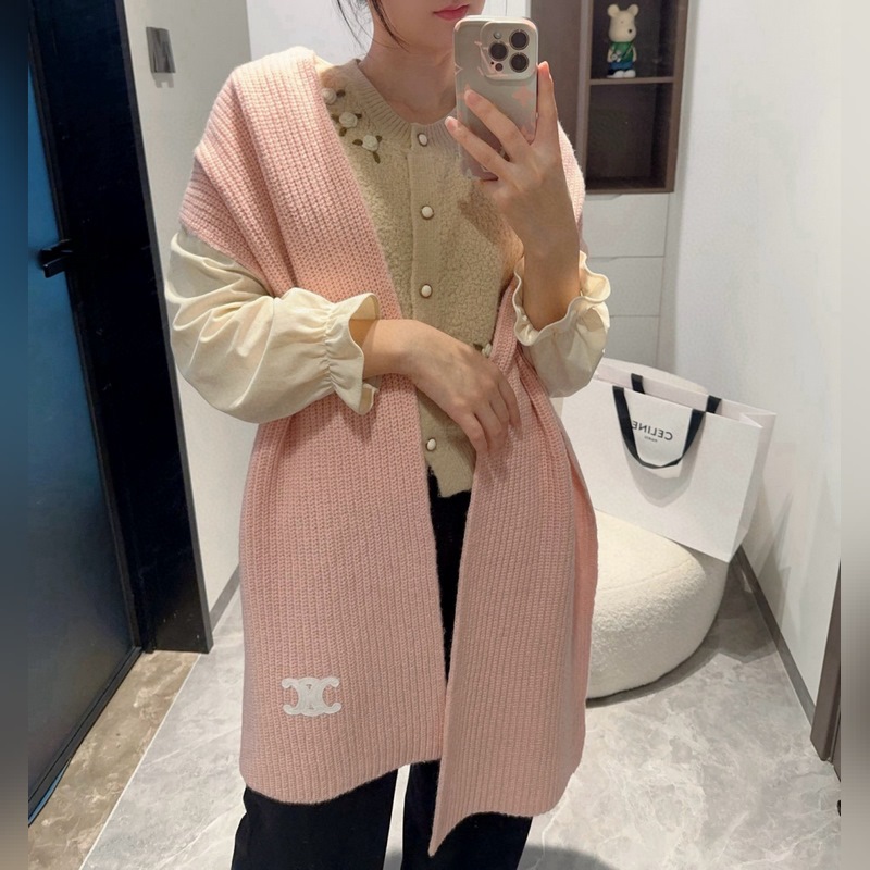 CELINE· 賽琳經典羊絨圍巾 來個硬貨.麻溜的安排上.純正出口 原訂單已經交