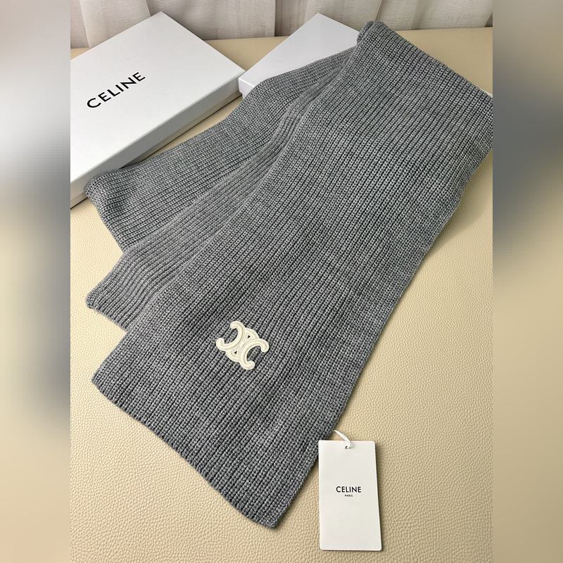 CELINE· 賽琳經典羊絨圍巾 來個硬貨.麻溜的安排上. 好品質認證第一點：超