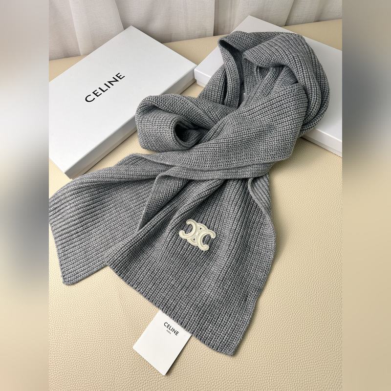 CELINE· 賽琳經典羊絨圍巾 來個硬貨.麻溜的安排上. 好品質認證第一點：超