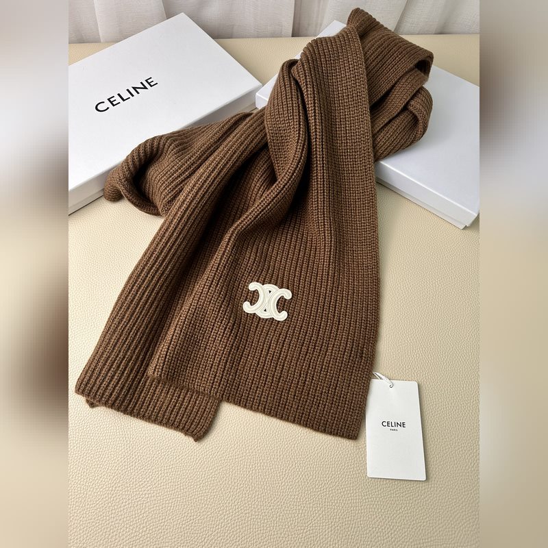 CELINE· 賽琳經典羊絨圍巾 來個硬貨.麻溜的安排上. 好品質認證第一點：超