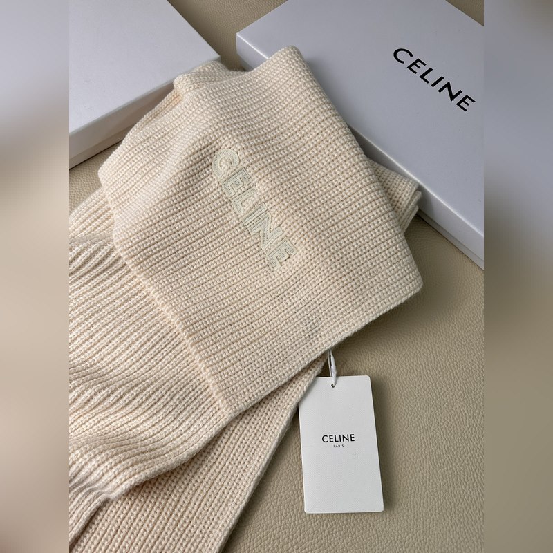 CELINE· 賽琳經典羊絨圍巾 來個硬貨.麻溜的安排上. 好品質認證第一點：超