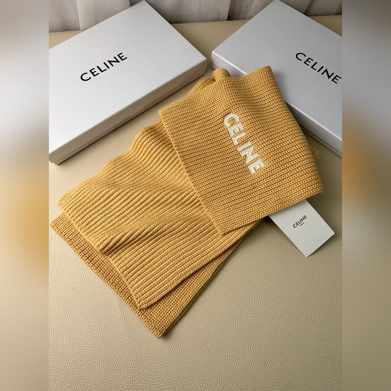 CELINE· 賽琳經典羊絨圍巾 來個硬貨.麻溜的安排上. 好品質認證第一點：超