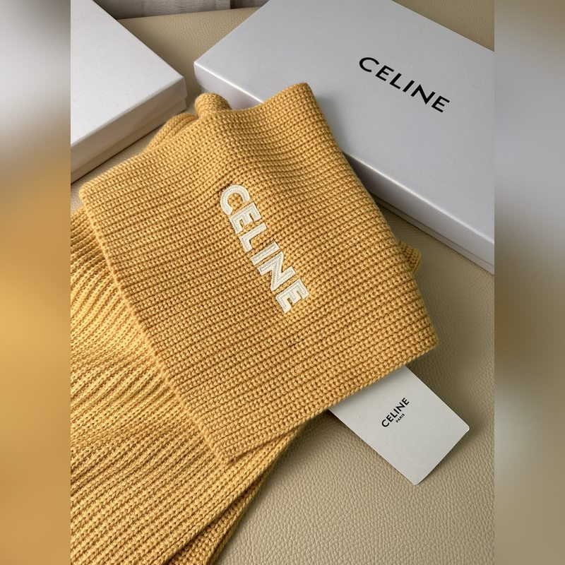 CELINE· 賽琳經典羊絨圍巾 來個硬貨.麻溜的安排上. 好品質認證第一點：超
