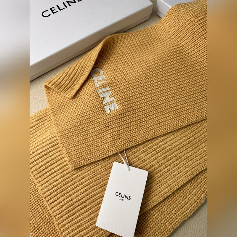 CELINE· 賽琳經典羊絨圍巾 來個硬貨.麻溜的安排上. 好品質認證第一點：超