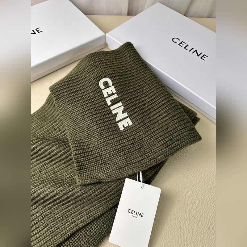 CELINE· 賽琳經典羊絨圍巾 來個硬貨.麻溜的安排上. 好品質認證第一點：超