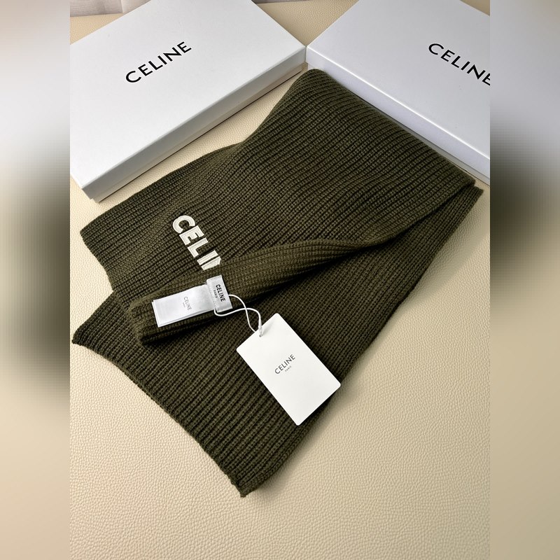 CELINE· 賽琳經典羊絨圍巾 來個硬貨.麻溜的安排上. 好品質認證第一點：超