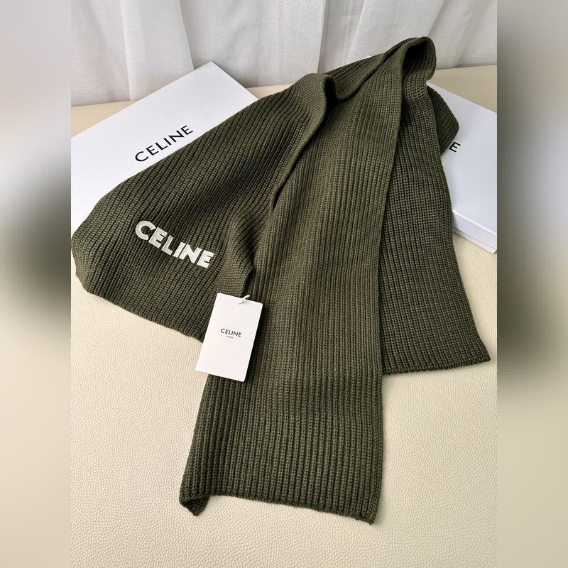 CELINE· 賽琳經典羊絨圍巾 來個硬貨.麻溜的安排上. 好品質認證第一點：超