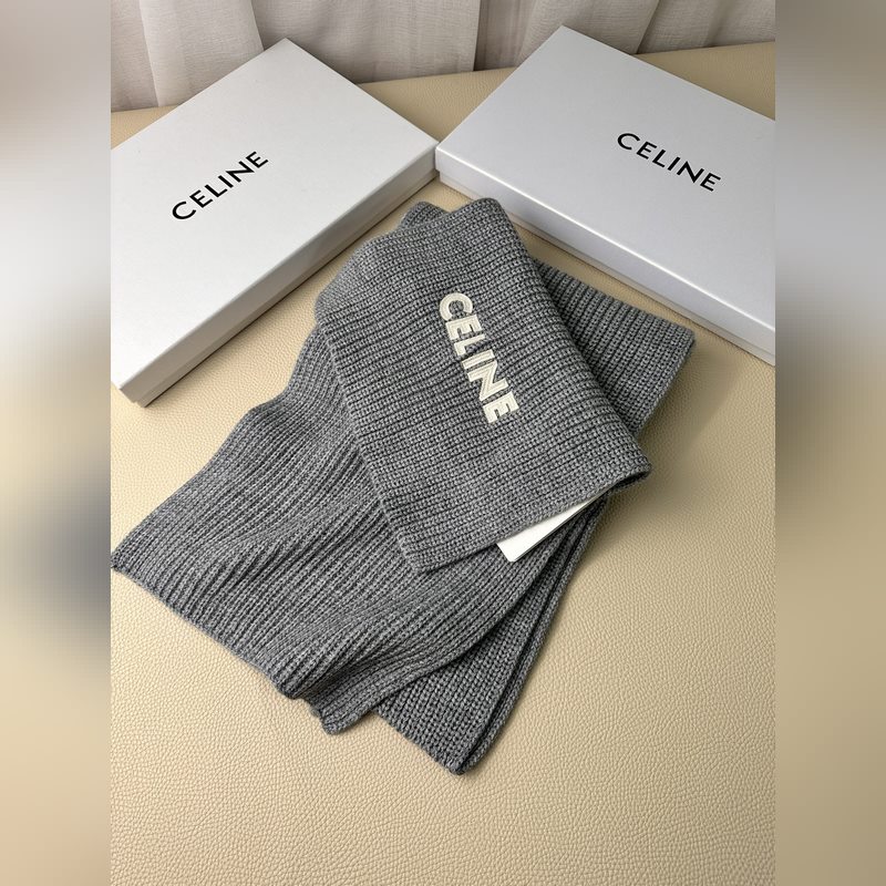 CELINE· 賽琳經典羊絨圍巾 來個硬貨.麻溜的安排上. 好品質認證第一點：超