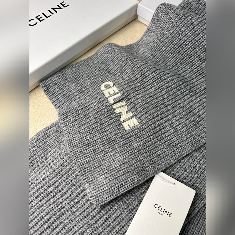 CELINE· 賽琳經典羊絨圍巾 來個硬貨.麻溜的安排上. 好品質認證第一點：超