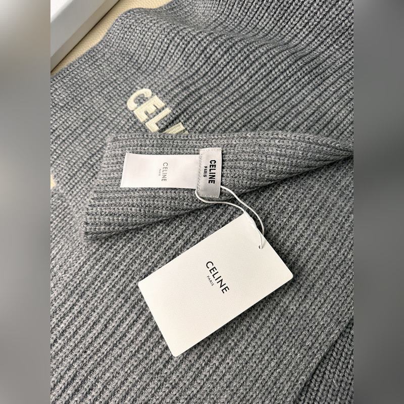 CELINE· 賽琳經典羊絨圍巾 來個硬貨.麻溜的安排上. 好品質認證第一點：超