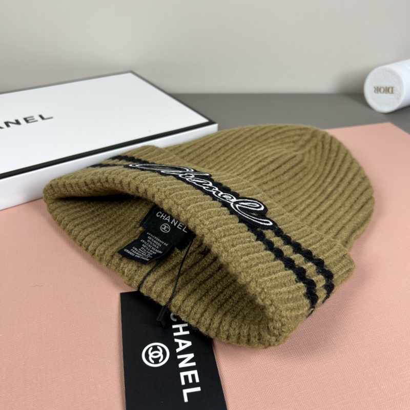 Chanel官網(wǎng)品質(zhì)香奈兒秋冬網(wǎng)紅時尚博主推薦款毛線帽，各大平臺爆款，手感超柔軟
