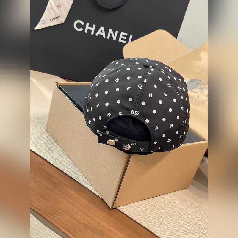 [升級版]香奈兒 chanel這款波點棒球帽簡直是時尚圈的王炸單品！經典黑白配色