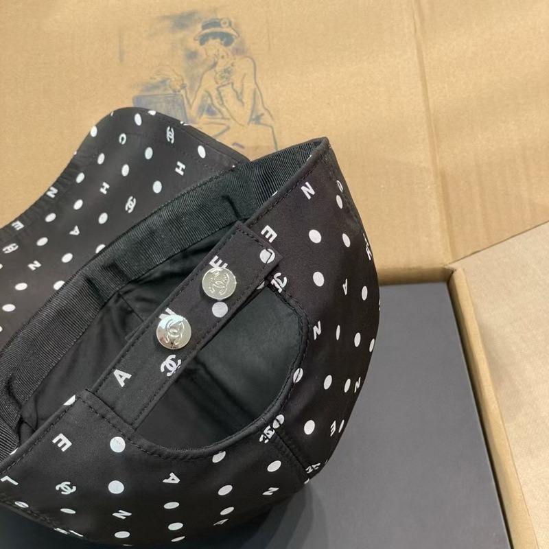 [升級版]香奈兒 chanel這款波點棒球帽簡直是時尚圈的王炸單品！經典黑白配色