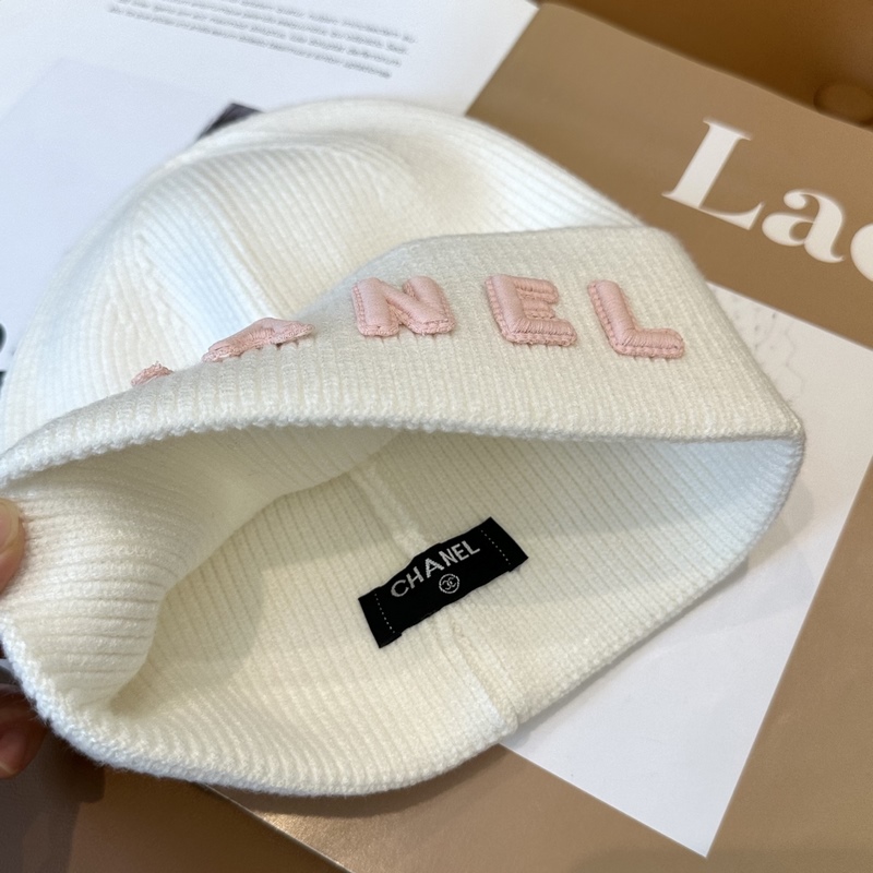 [香奈兒CHANEL]新款針織帽，小紅書，各大網紅主推款！加厚更保暖，時尚流行