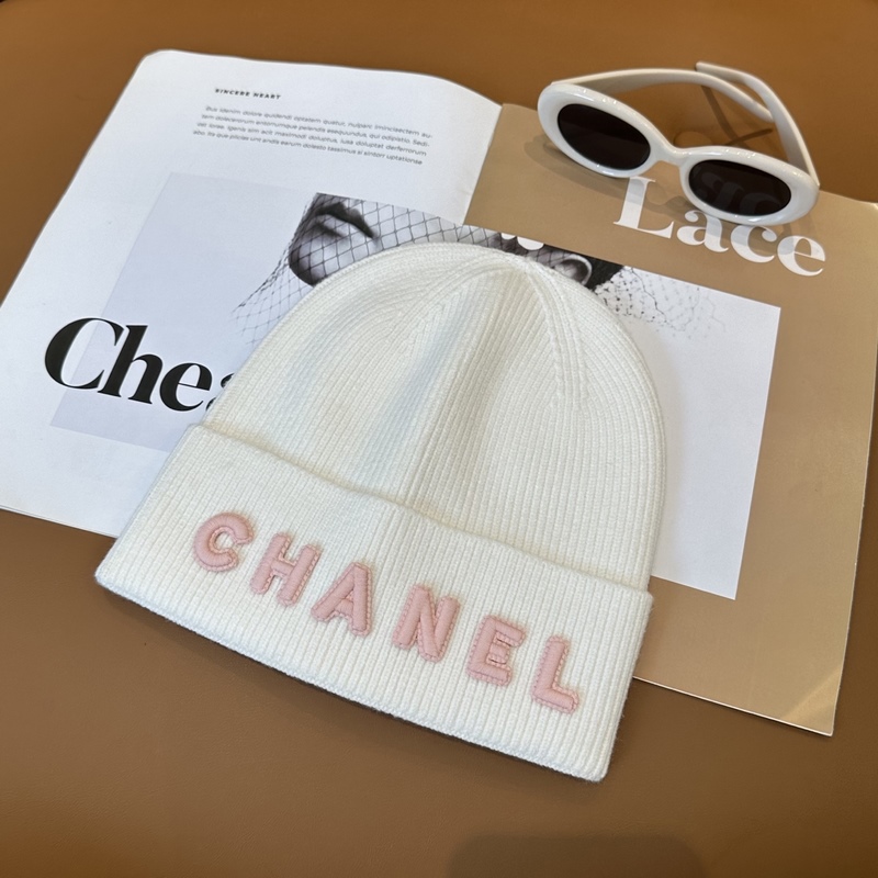 [香奈兒CHANEL]新款針織帽，小紅書，各大網紅主推款！加厚更保暖，時尚流行