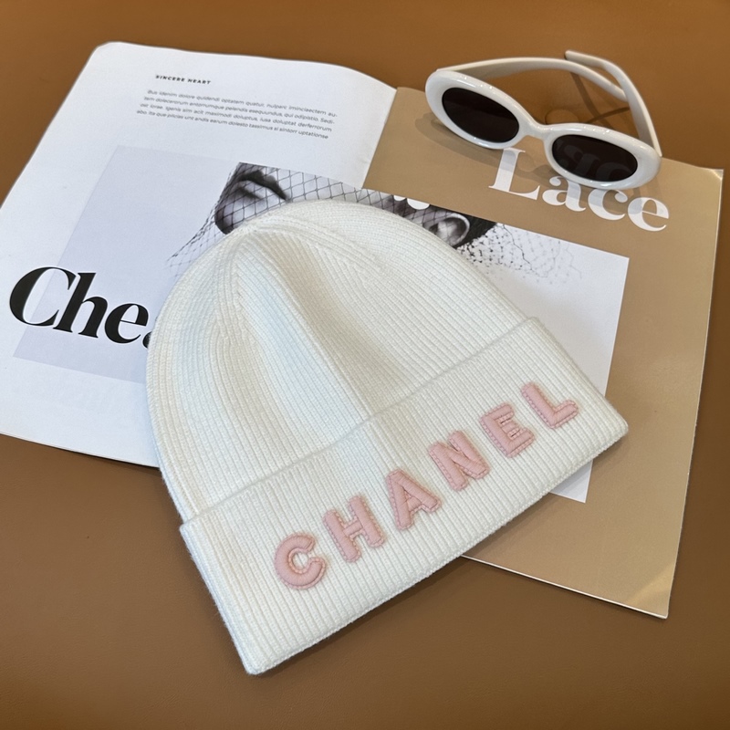 [香奈兒CHANEL]新款針織帽，小紅書，各大網紅主推款！加厚更保暖，時尚流行
