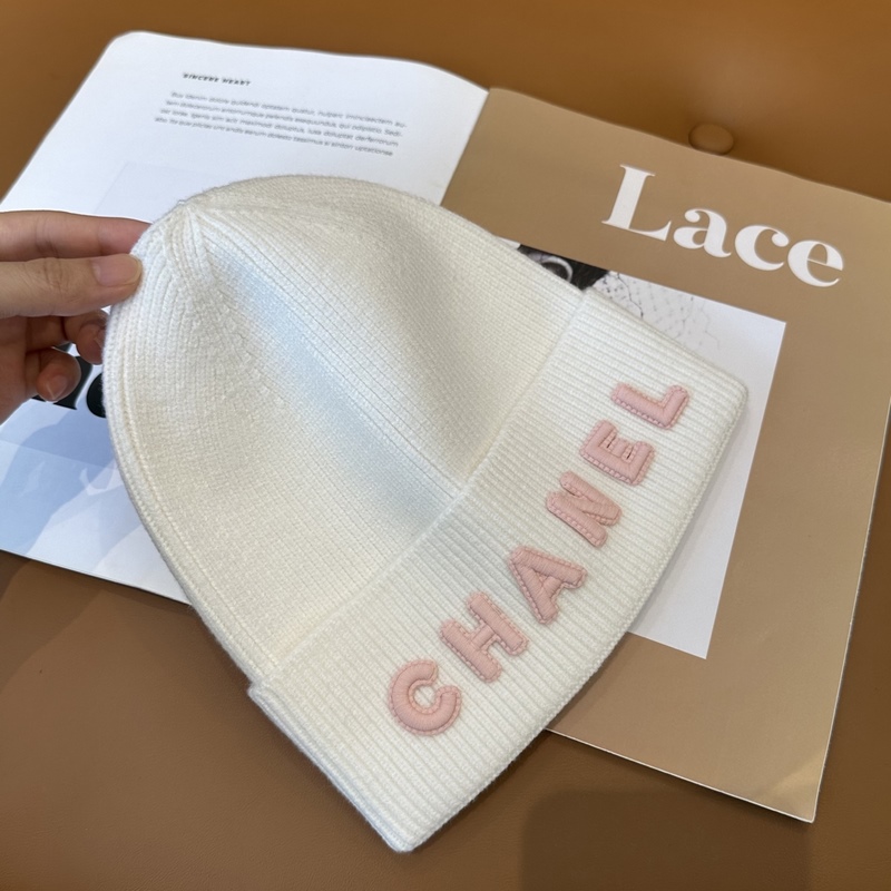 [香奈兒CHANEL]新款針織帽，小紅書，各大網紅主推款！加厚更保暖，時尚流行