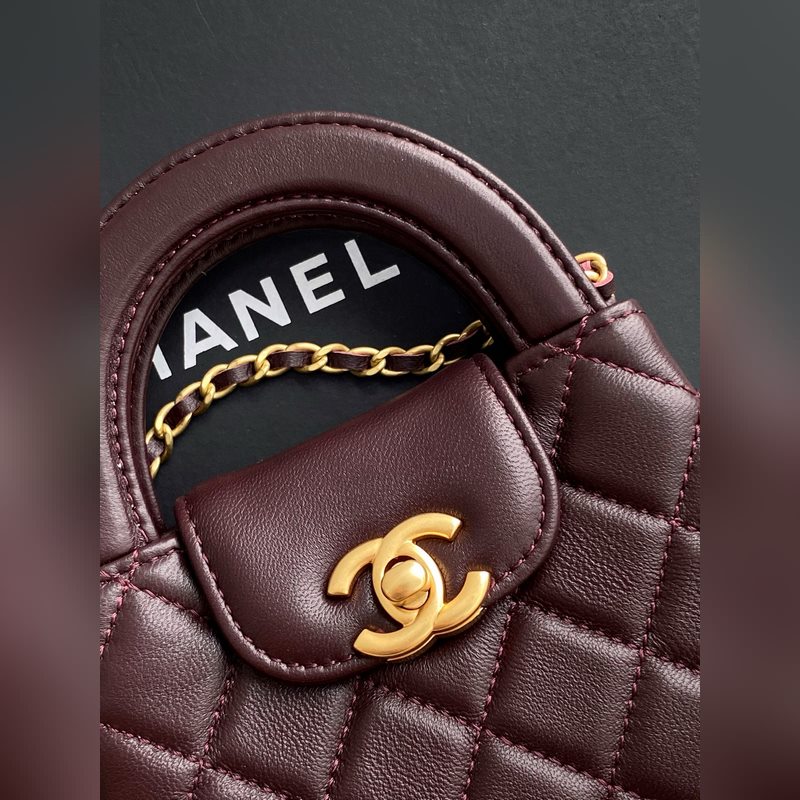 25B Kelly手柄包 迷你款羊皮 時尚是一個輪回，大熱門中古kelly被Ch